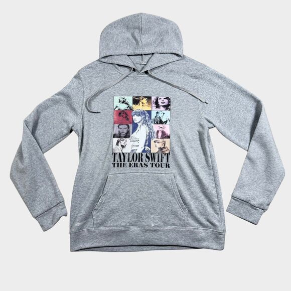 Taylor Swift Other - Taylor Swift The Eras Tour Hoodie Gray Sweatshirt Graphic Concert Merch